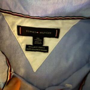 New Without Tags Never Worn Tommy Hilfiger Short Sleeve Blue XXL Shirt